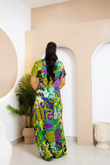Isiada Kaftan Silk Ankara Kaftan