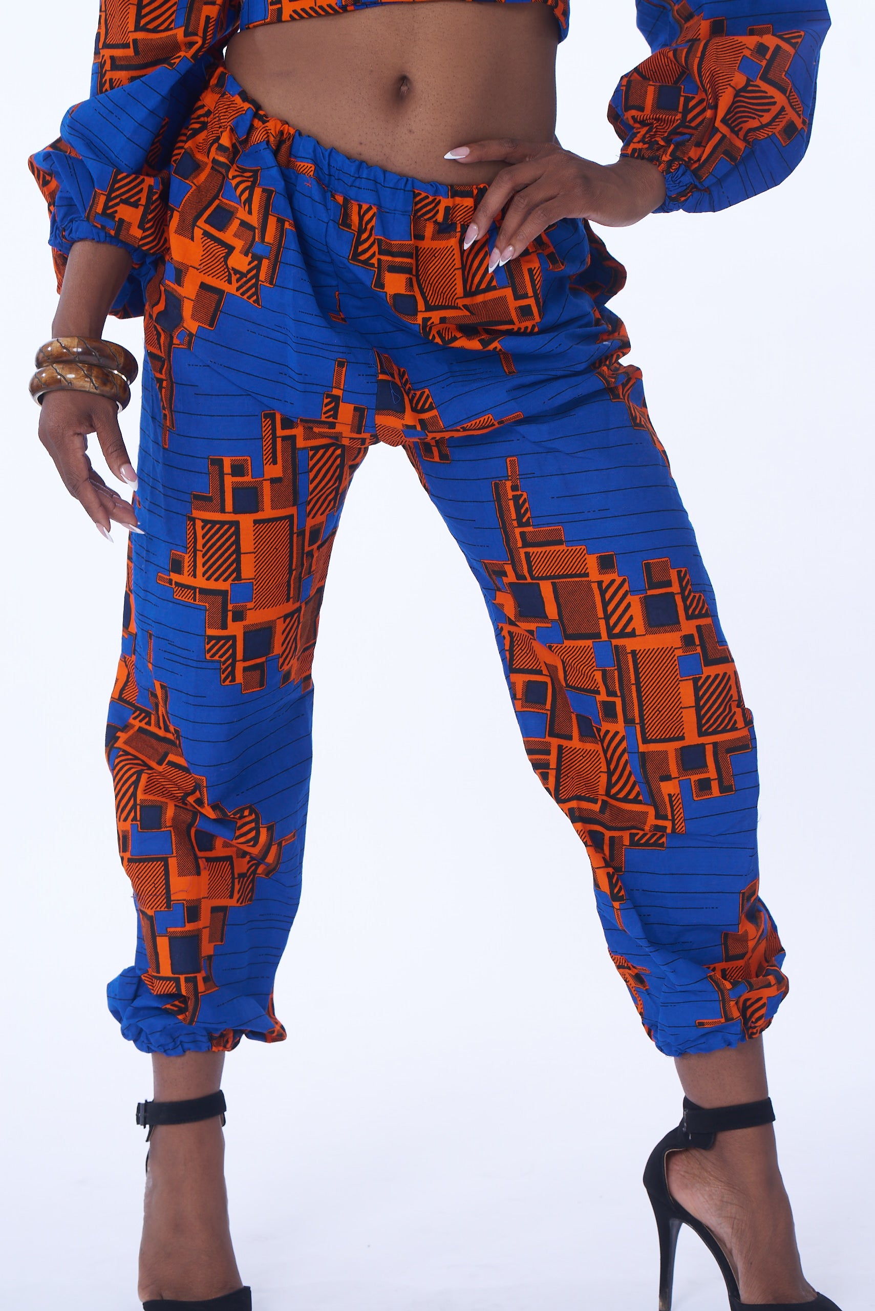 Ijo Customisable Ankara Dancing Outfit (Two-Piece Set)