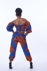 Ijo Customisable Ankara Dancing Outfit (Two-Piece Set)