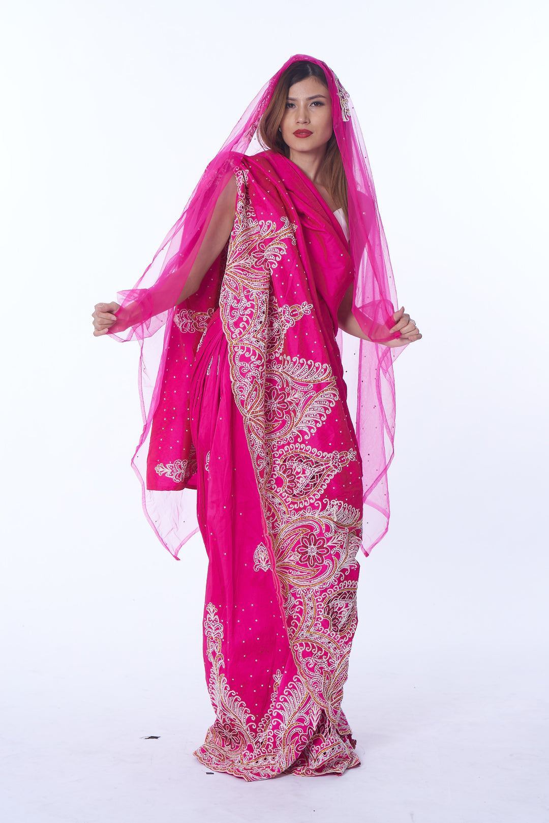 Nafrican Pink Hijab Dress