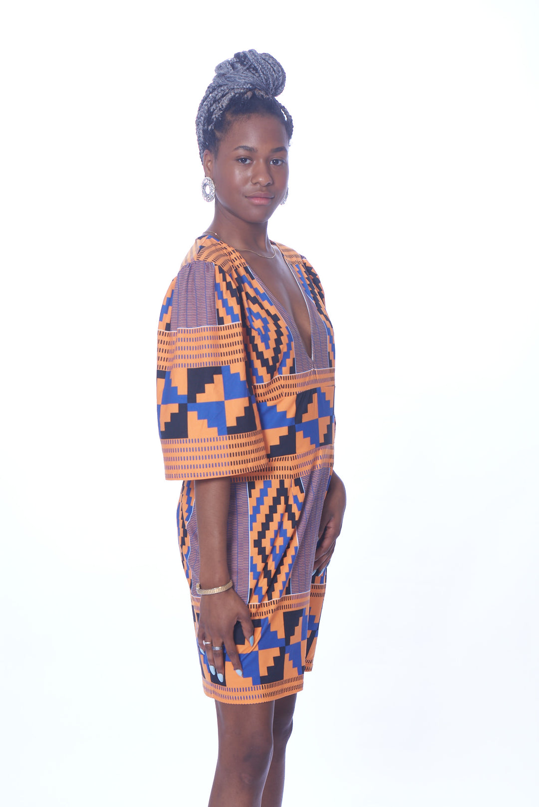 Kente Short Dress