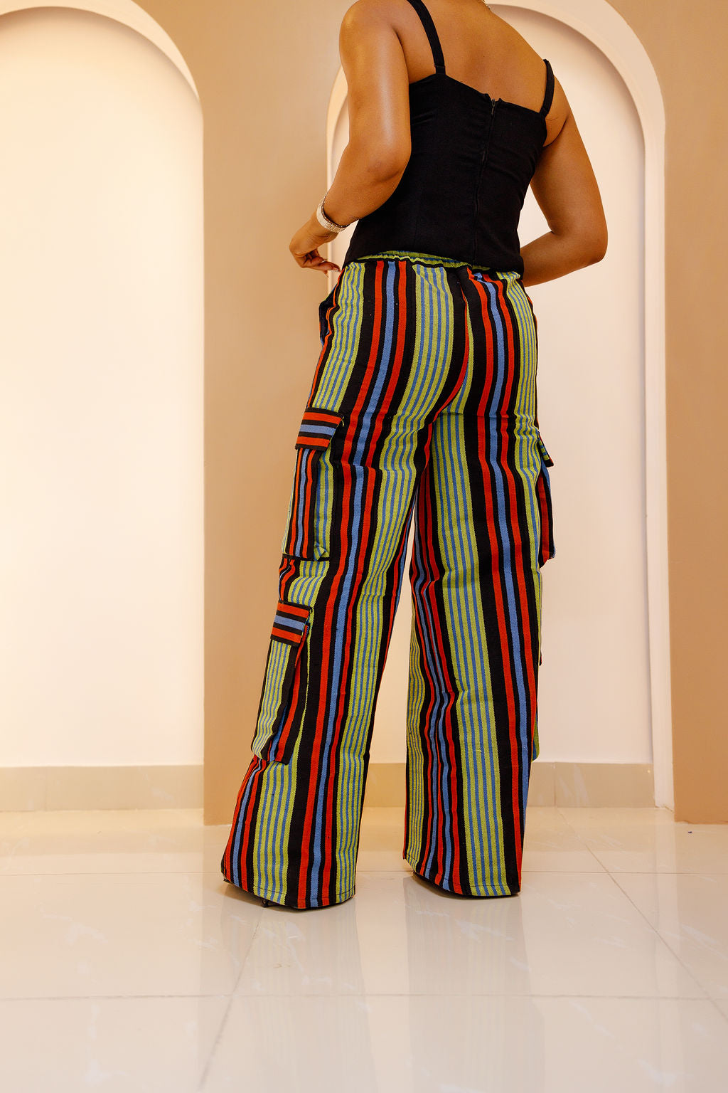 Cargo Pants Betsey Johnson Pants Njepu Aso Oke Cargo Pant – Obioma
