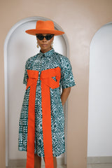 Njideka Adire Dress