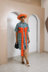 Njideka Adire Dress