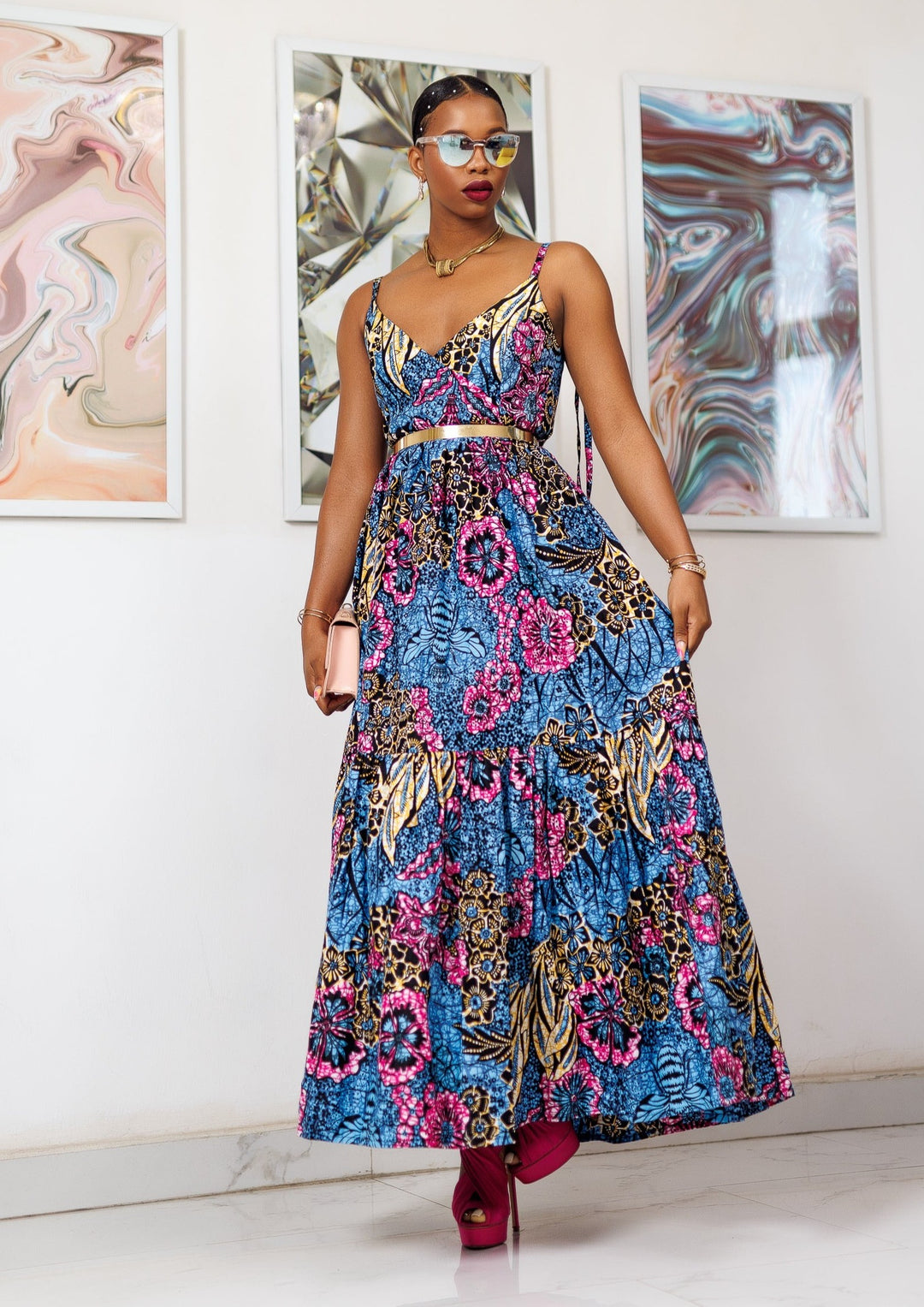 casual maxi ankara dresses Ankara Mustard Yellow Cut Lace Cocktail Formal Hollow Bodycon Long Maxi  Dress