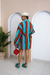 Okwute Aso Oke Dress