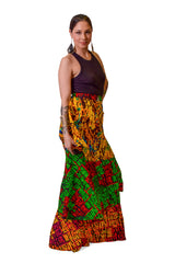 Oma Triple layered Maxi Skirt