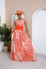 Oyibo Adire Dress