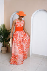 Oyibo Adire Dress