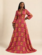 Agboo Silk Charmeuse Bias-Cut Gown | Parisian Luxury