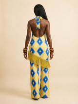 Mazi Fringe Wide-Leg Pants & Top Set | Luxe Resort Wear