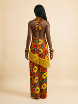 Akusa Fringe Wide-Leg Pants & Top Set | Luxe Resort Wear