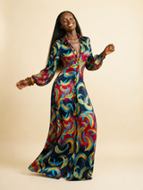 Mgboto Silk Charmeuse Bias-Cut Gown | Parisian Luxury