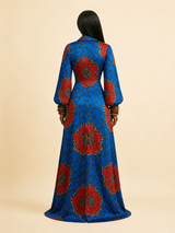 Anyali Silk Charmeuse Bias-Cut Gown | Parisian Luxury