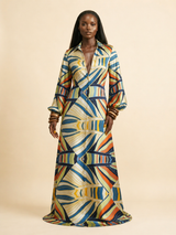 Anwili Silk Charmeuse Bias-Cut Gown | Parisian Luxury