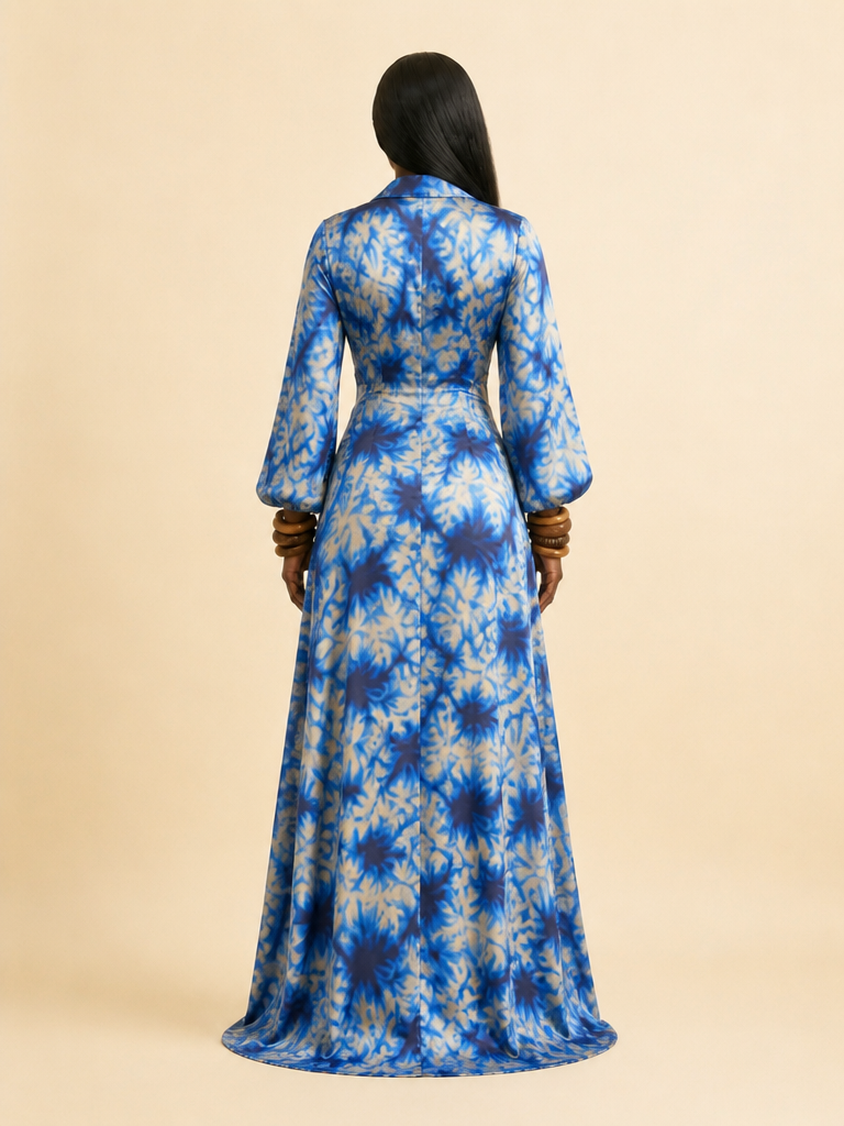 Osimiri Silk Charmeuse Bias-Cut Gown | Parisian Luxury