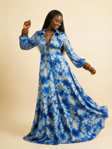 Osimiri Silk Charmeuse Bias-Cut Gown | Parisian Luxury