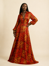 Agboo Silk Charmeuse Bias-Cut Gown | Parisian Luxury