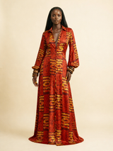 Agboo Silk Charmeuse Bias-Cut Gown | Parisian Luxury