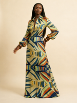 Anwili Silk Charmeuse Bias-Cut Gown | Parisian Luxury