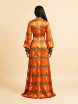 Echezona Silk Charmeuse Bias-Cut Gown | Parisian Luxury