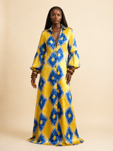 Nkwucha Silk Charmeuse Bias-Cut Gown | Parisian Luxury