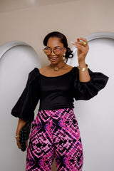 Ugwukaego Ankara Wide-Leg Pant
