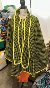 Oso Ankara Cape: Luxurious African Print Shawl
