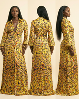 Rue de la Paix Silk Charmeuse Bias-Cut Gown - back view