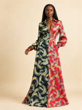 Mgboto Silk Charmeuse Bias-Cut Gown | Parisian Luxury