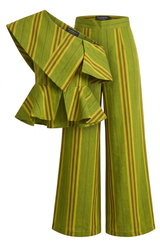 [Pre Order] Ngwaaha Aso Oke Lounge Set - Elevated Comfort