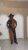Agunechemba Unisex Igbo Traditional Isi Agu Shirt & Pants Set