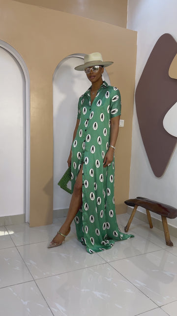 Adaocha Silk Ankara Kaftan