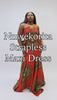 Nnwekorita Ankara Strapless Maxi Dress