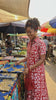 Odiegwu Adire Maxi Kaftan Dress