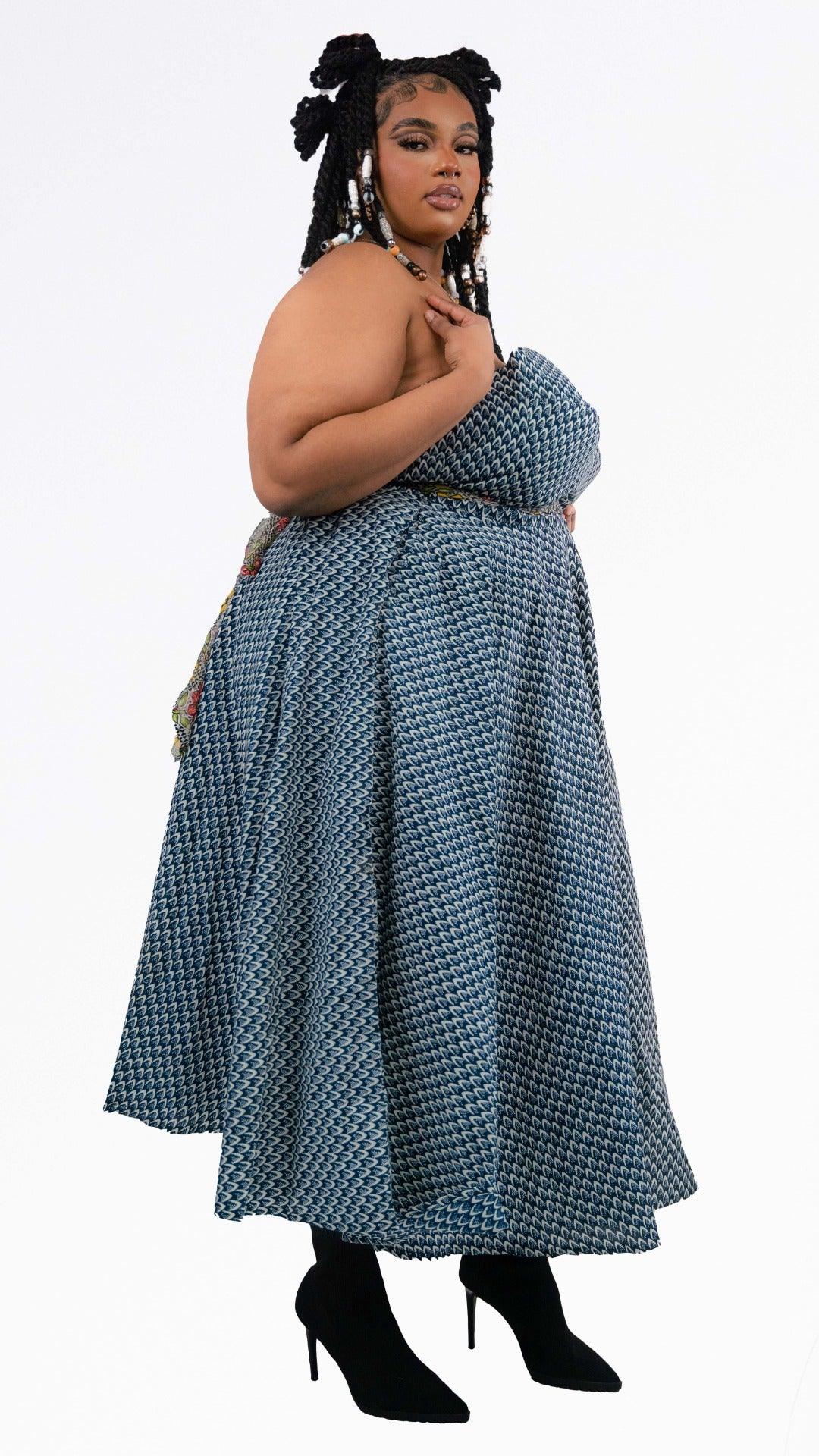kelechi strapless dress