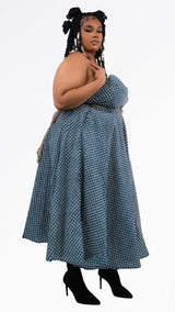 kelechi strapless dress