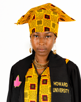 Nyame Adom Graduation Gown and Cap