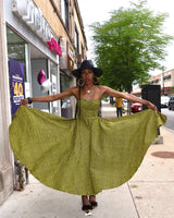 Obiageli Strapless Dress