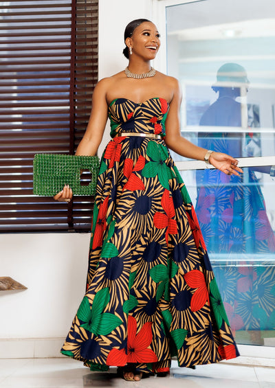 Uzoma African Print Dress Tagged "brown" Obioma Fashion- Buy African Print Uzoma African Print Dress Tagged "brown" Obioma Fashion- Buy African Print