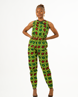 Sunshine jogger and top set - Customisable Ankara Dancing Outfit