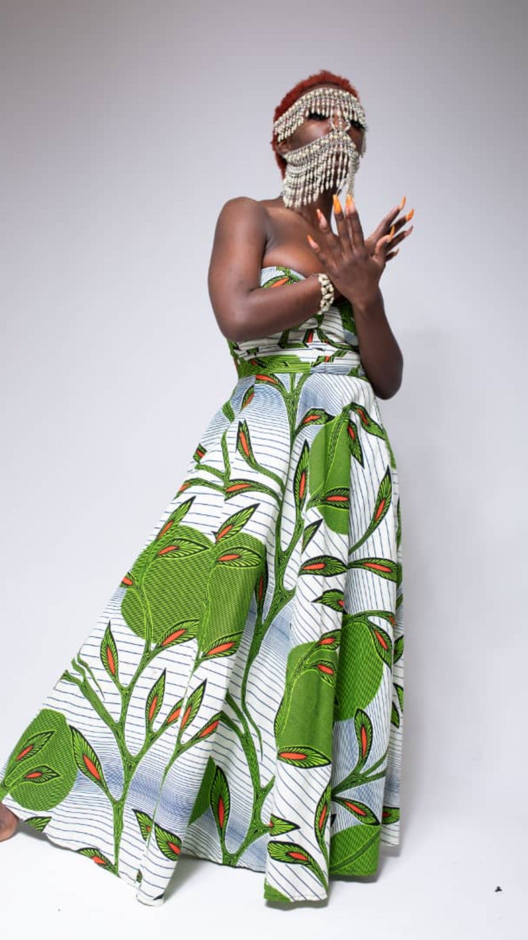 tubman strapless dress