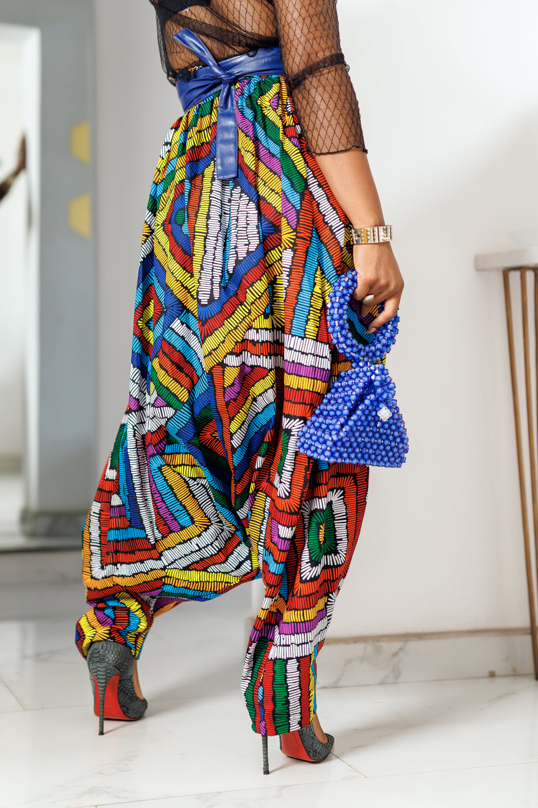 Alladin African Print Casual Parachute Pants – Obioma Fashion- Buy